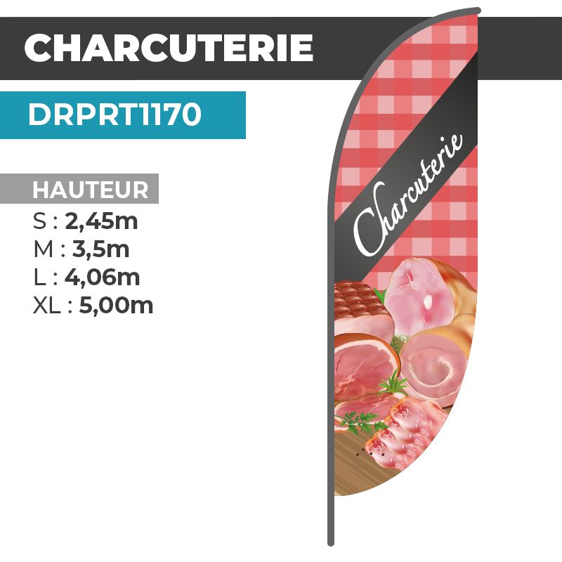 Drapeau CHARCUTERIE