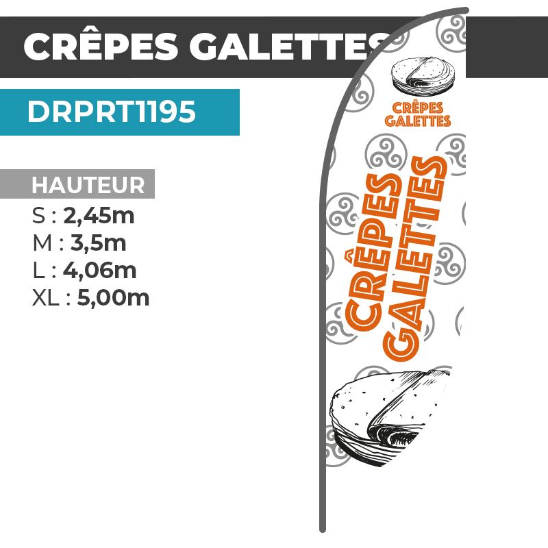 Drapeau CRÊPES ET GALETTES