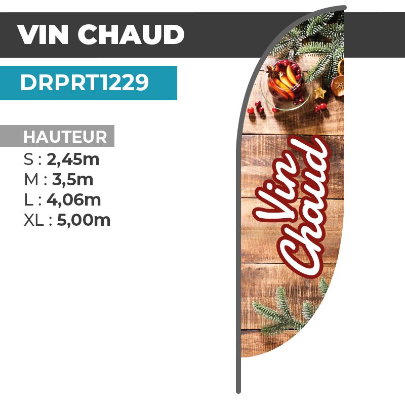 Drapeau VIN CHAUD