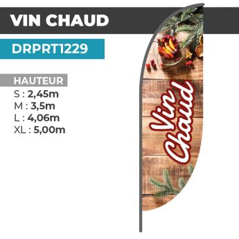 Drapeau VIN CHAUD