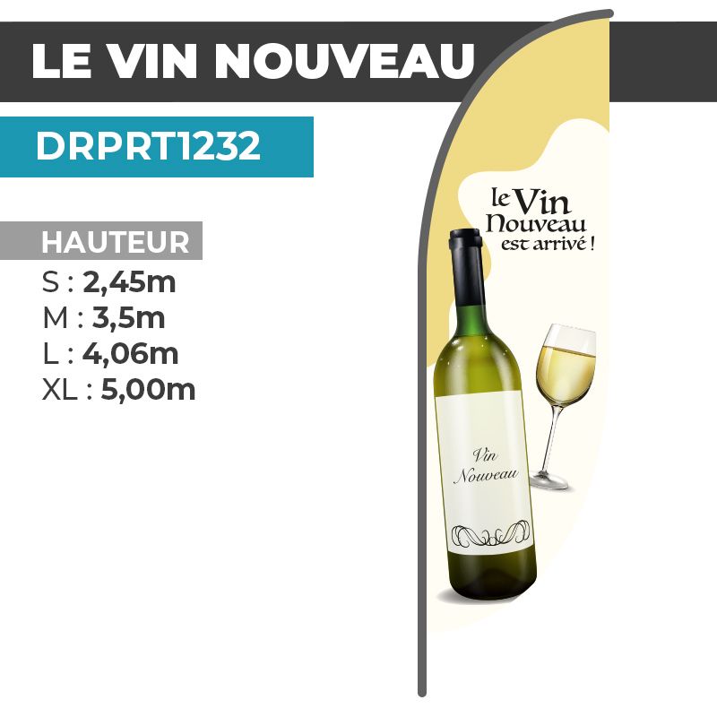 Drapeau LE VIN NOUVEAU