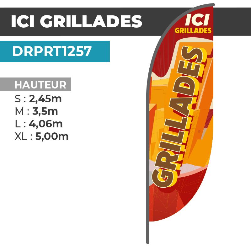 Drapeau ICI GRILLADES