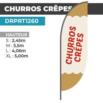 Drapeau CHURROS ET CRÊPES