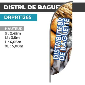 Drapeau DISTRIBUTEUR DE BAGUETTE