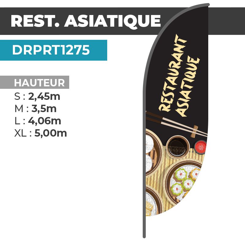 Drapeau RESTAURANT ASIATIQUE