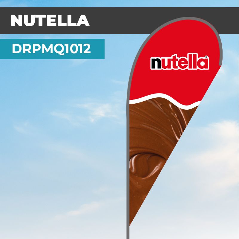 Drapeau NUTELLA | Fabriqué en France et Europe | DRPMQ1012