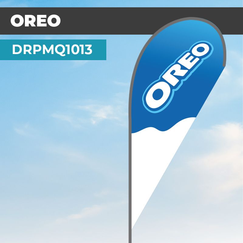 Drapeau OREO | Signalétique Extérieure | DRPMQ1013