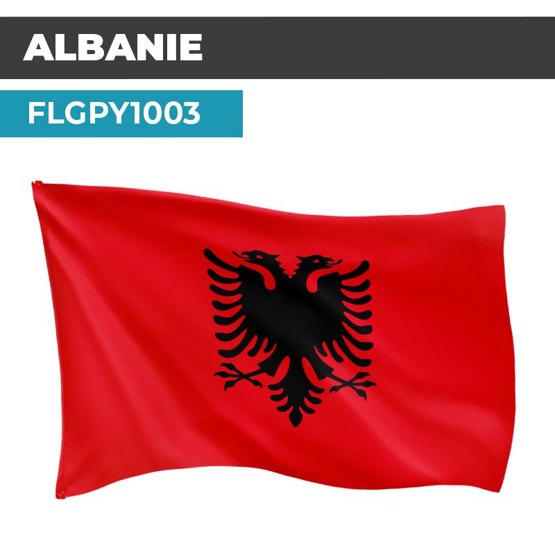 Drapeau ALBANIE