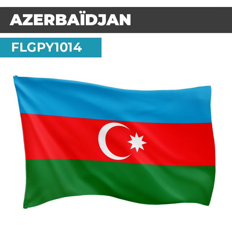 Drapeau AZERBAÎDJAN