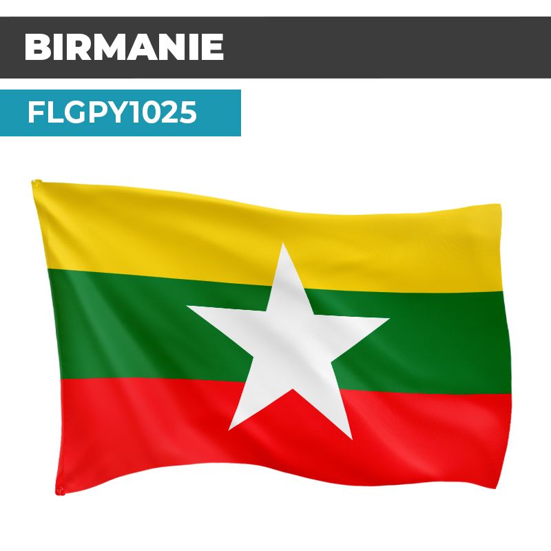 Drapeau BIRMANIE