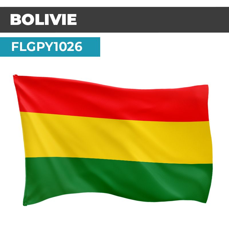 Drapeau BOLIVIE