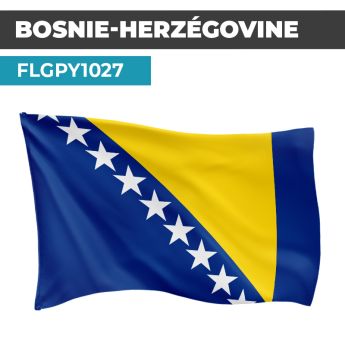 Drapeau BOSNIE-HERZÉGOVINE