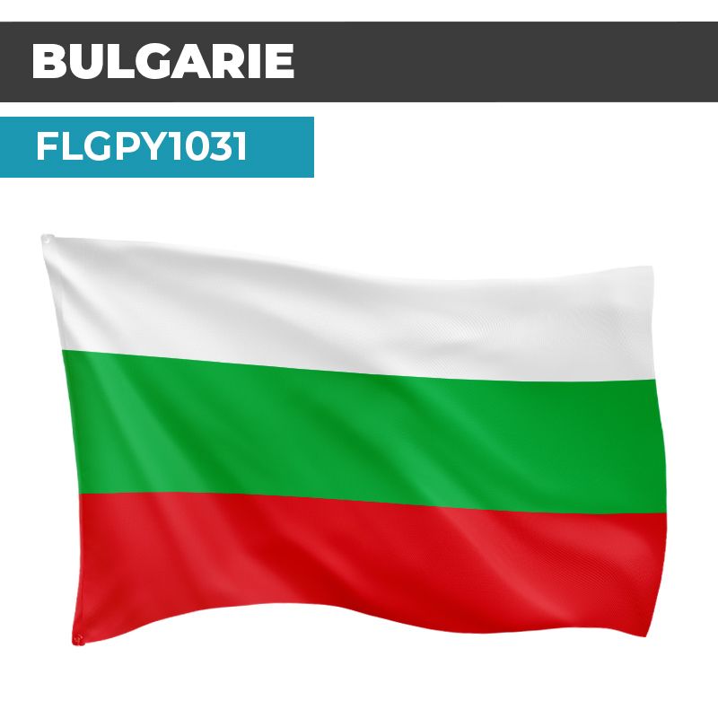 Drapeau BULGARIE