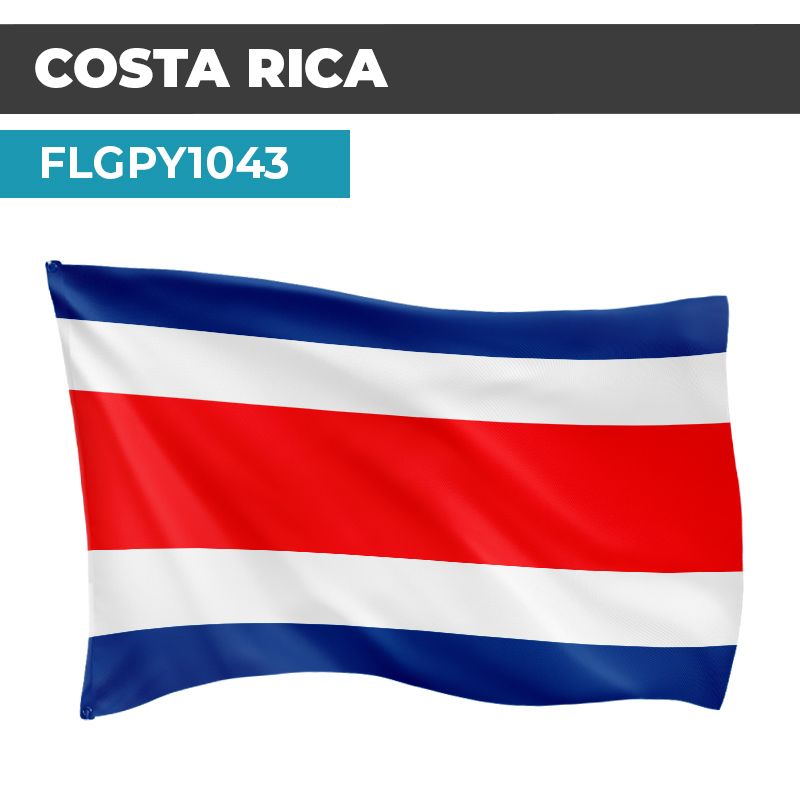 Drapeau COSTA RICA