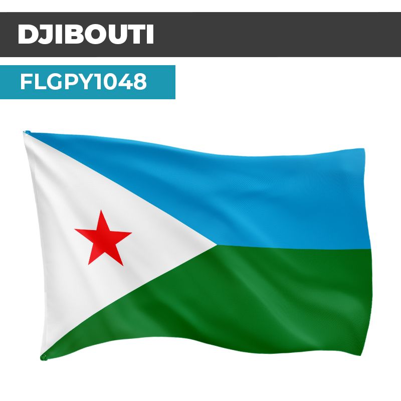 Drapeau DJIBOUTI
