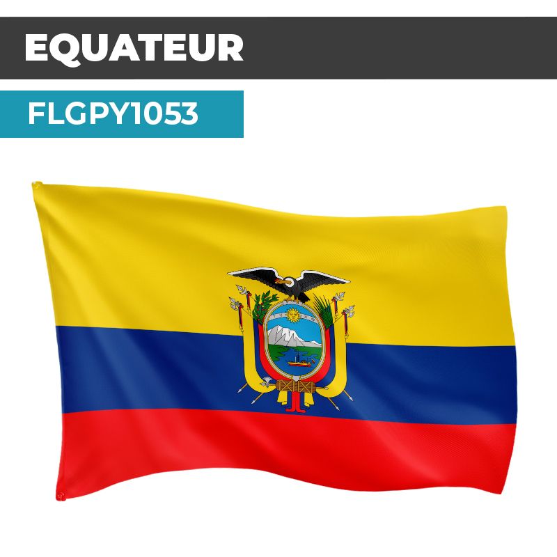 Drapeau EQUATEUR