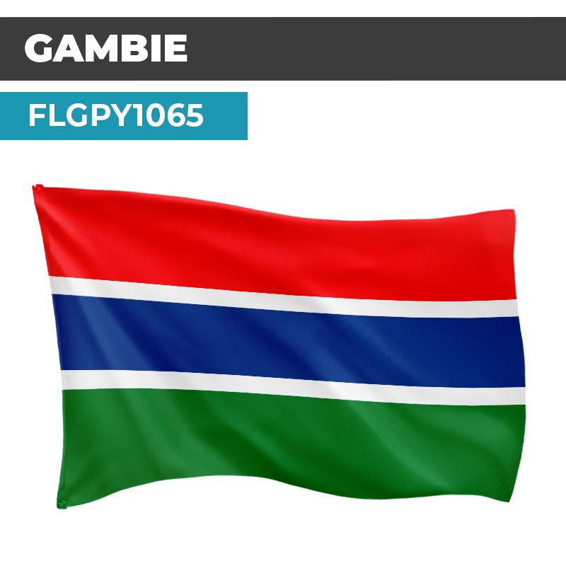 Drapeau GAMBIE