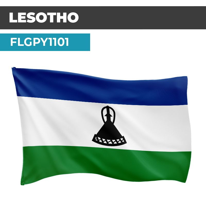 Drapeau LESOTHO