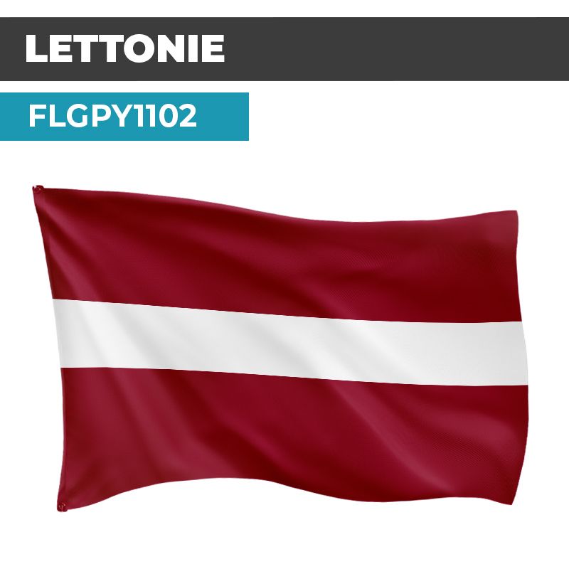 Drapeau LETTONIE