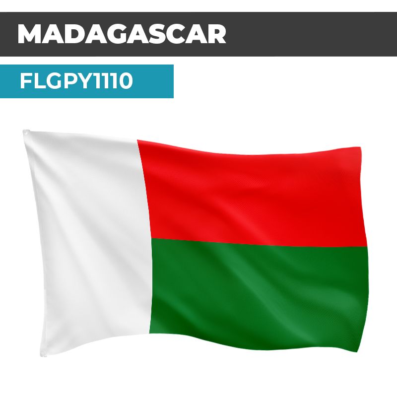 Drapeau MADAGASCAR