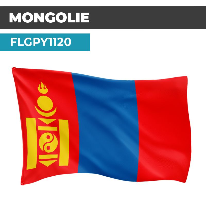 Drapeau MONGOLIE