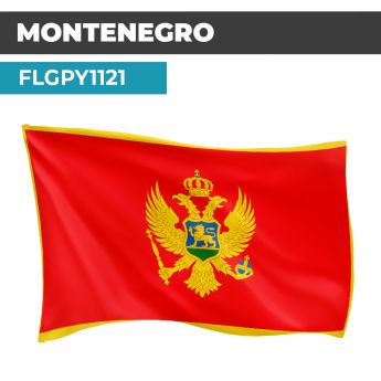 Drapeau MONTENEGRO