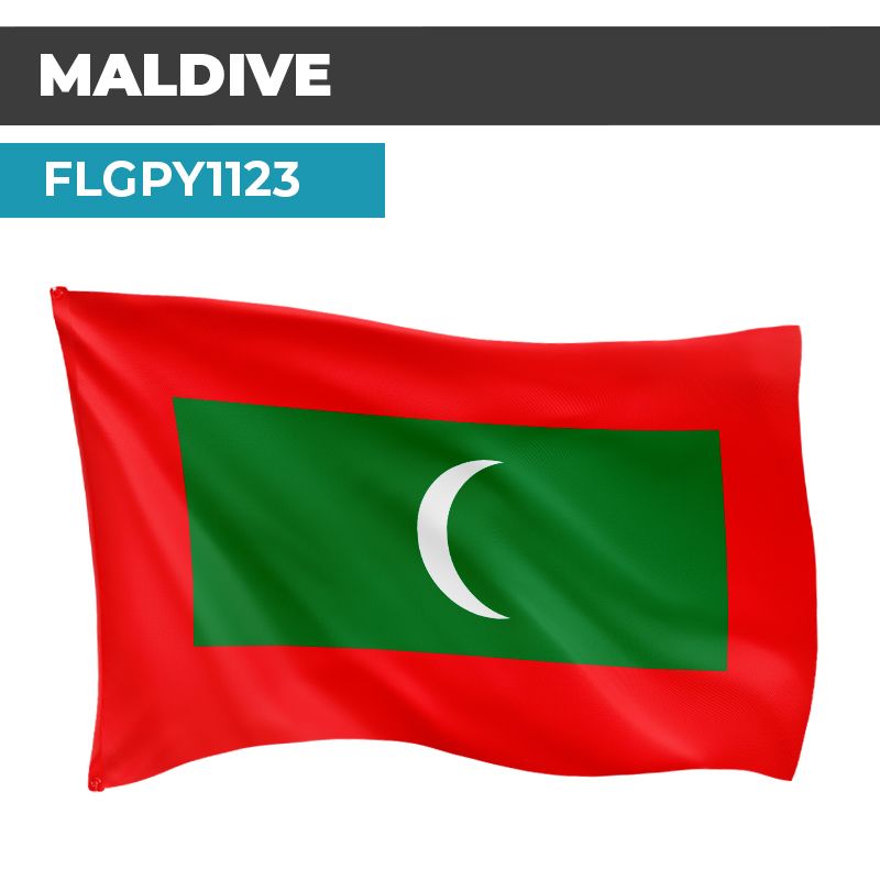Drapeau MALDIVES