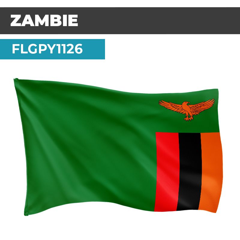 Drapeau ZAMBIE