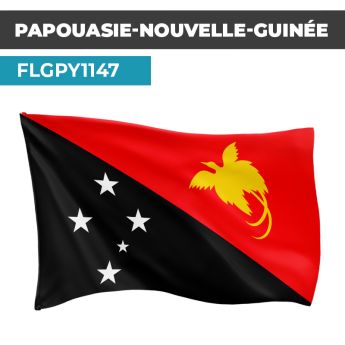 Drapeau PAPOUASIE-NOUVELLE-GUINÉE