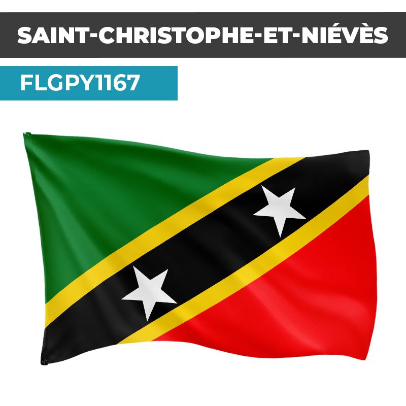Drapeau SAINT-CHRISTOPHE-ET-NIÉVÈS
