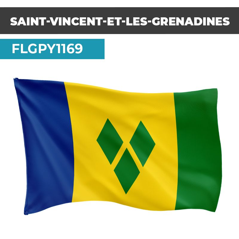Drapeau SAINT-VINCENT-ET-LES-GRENADINES