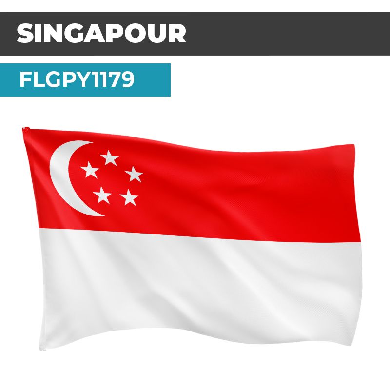 Drapeau SINGAPOUR