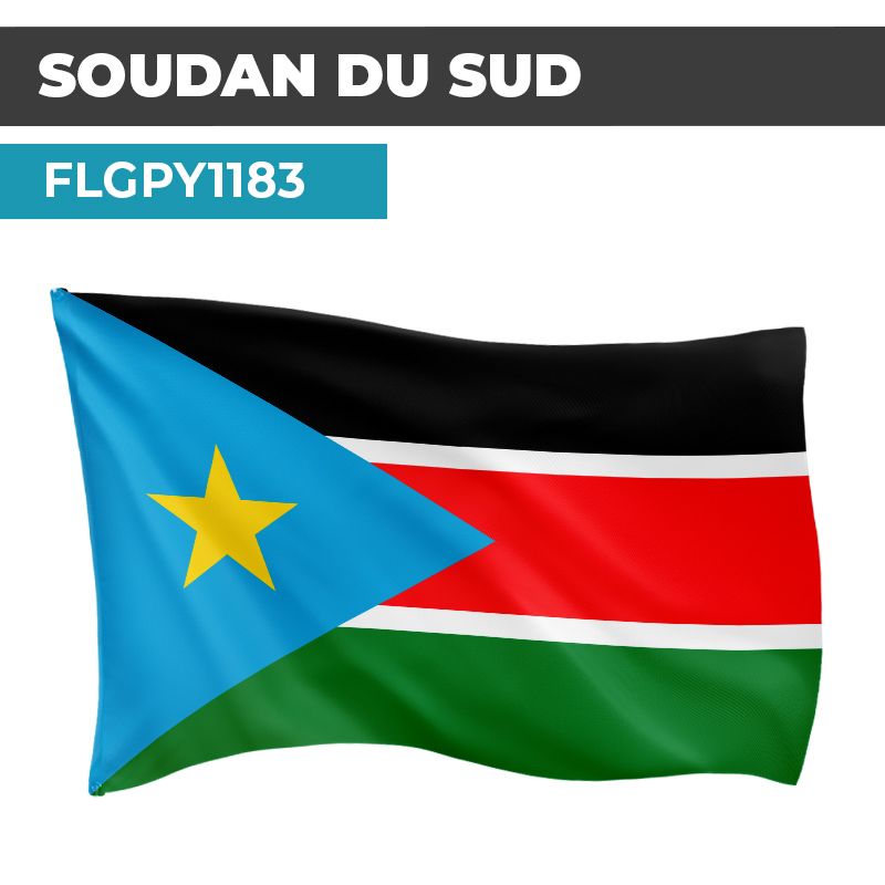 Drapeau SOUDAN DU SUD