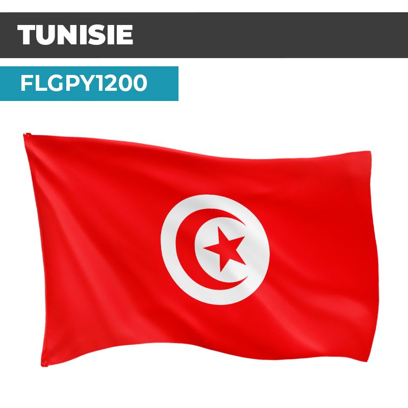 Drapeau TUNISIE
