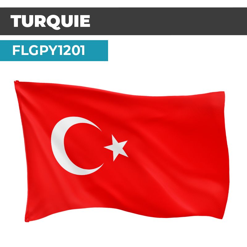 Drapeau TURQUIE