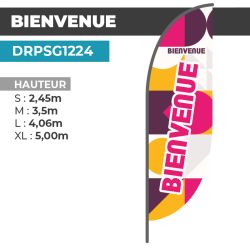 Drapeau BIENVENUE