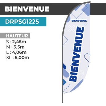 Drapeau BIENVENUE