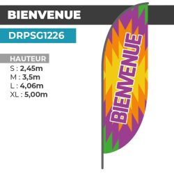Drapeau BIENVENUE