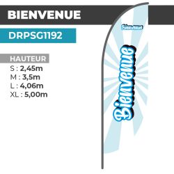 Drapeau BIENVENUE