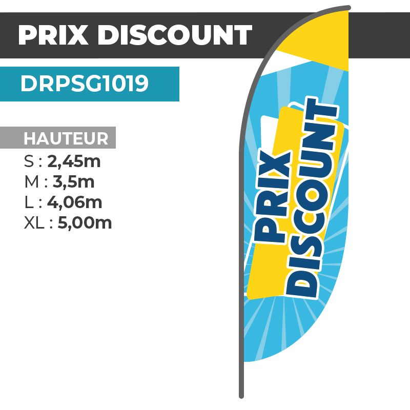 Drapeau PRIX DISCOUNT