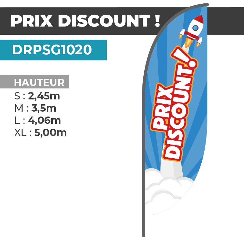 Drapeau PRIX DISCOUNT