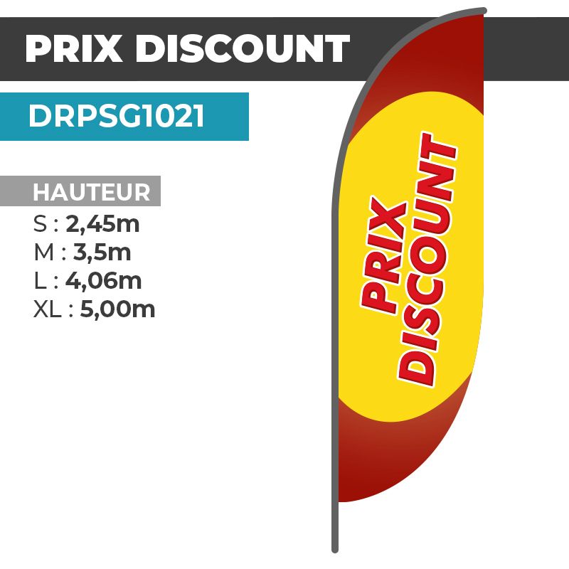 Drapeau PRIX DISCOUNT