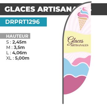 Drapeau GLACES ARTISANALES