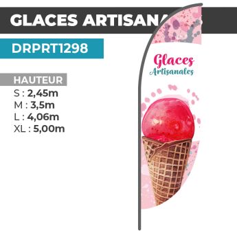 Drapeau GLACES ARTISANALES