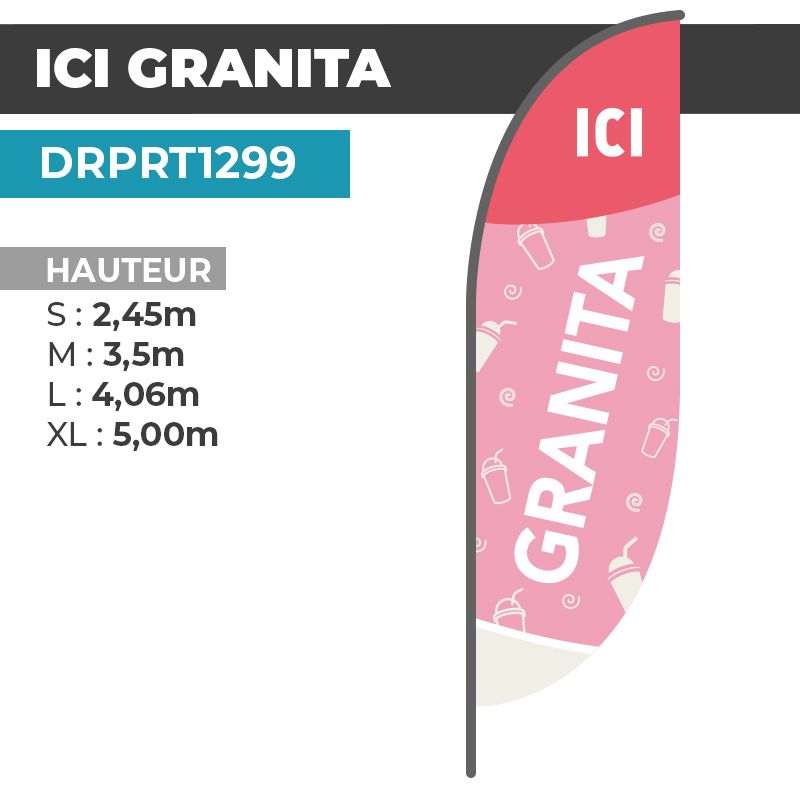Drapeau ICI GRANITA