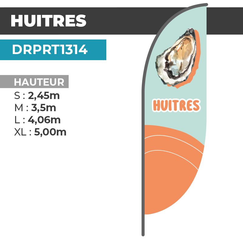 Drapeau HUITRES