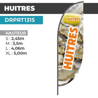 Drapeau HUITRES