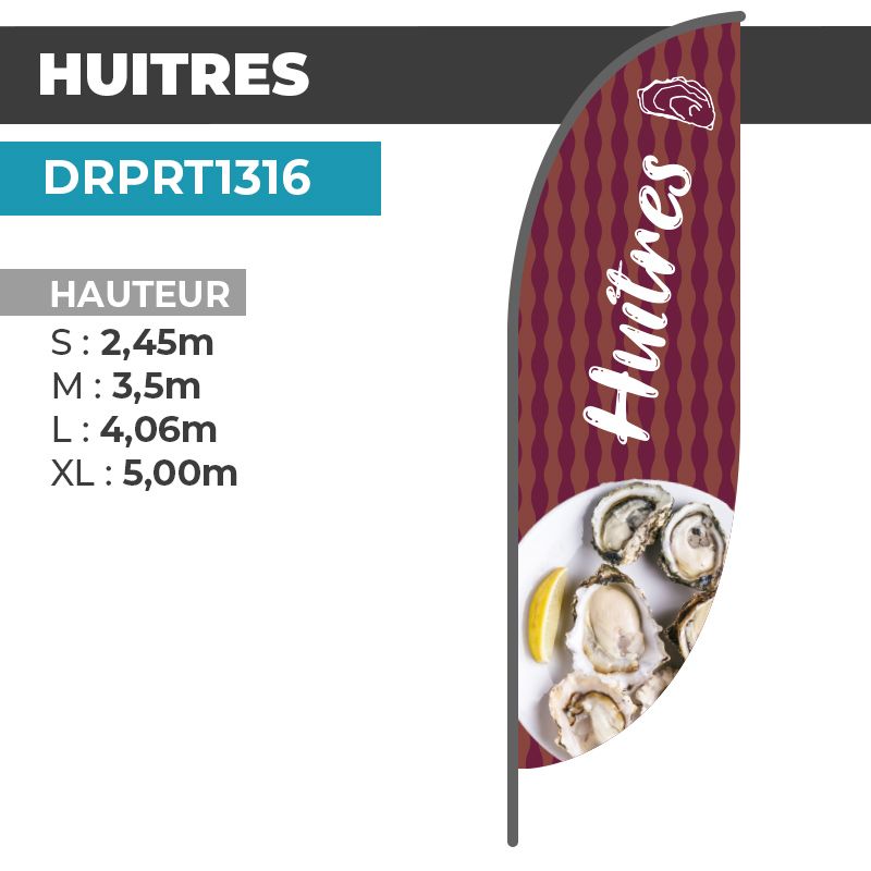 Drapeau HUITRES