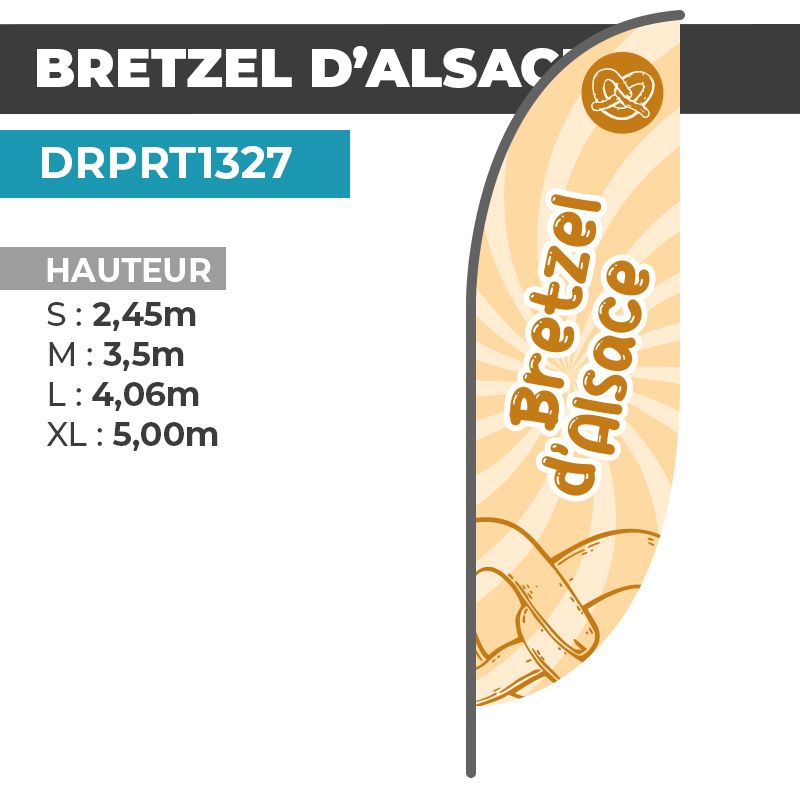 Drapeau BRETZEL D'ALSACE