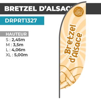 Drapeau BRETZEL D'ALSACE